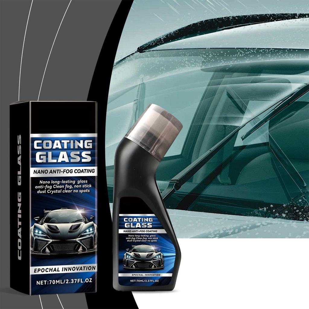 DAWCBVJQ Hydrophobic Windshield , Magic Gem Glass, Anti-Fog Car Windshield, Micromolecular Anti-Fog