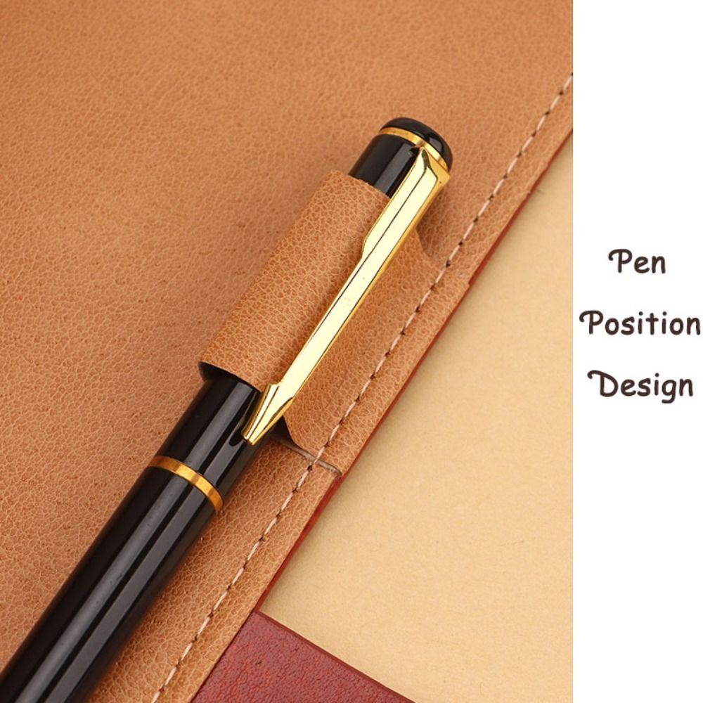 PU Leather Journal Notebook With Lock A5  100Sheets Personal Notebook  Gift