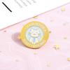 Cat Playful Animal Brooch In Alloy Material Ideal For Stylish Student Backpacks