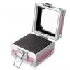 Durable Aluminum Display Storage Box Professional Nail Art Grinding Head Bit Container  Pedicure