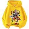 Dragon Ball Chibi Characters Kids Hoodie 100-160 Size 3-12 Years Boys Casual Sporty Children's Sweatshirt