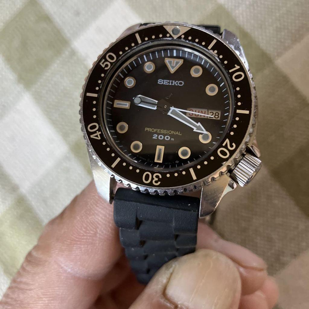 [USED] SEIKO PROFESSIONAL 200m 7c43-6010 Operation Item