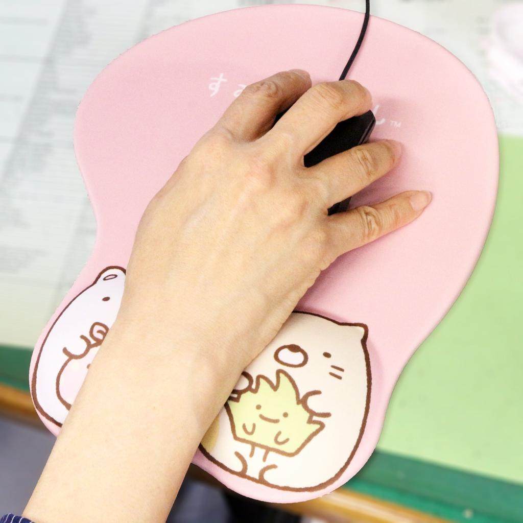 Sumikkogurashi 3D Mouse Pad, Pink, 52694730