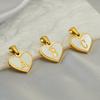 High-Quality Stainless Steel Heart Letter Pendant Necklace - Trendy Ins Style Clavicle Chain