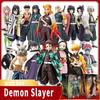 Gorąca Figurka Anime Demon Slayer Kimetsu no Yaiba Kamado Tanjirou Figurka Akcji Agatsuma Zenitsu Nezuko Wojownik Model PVC Zabawki