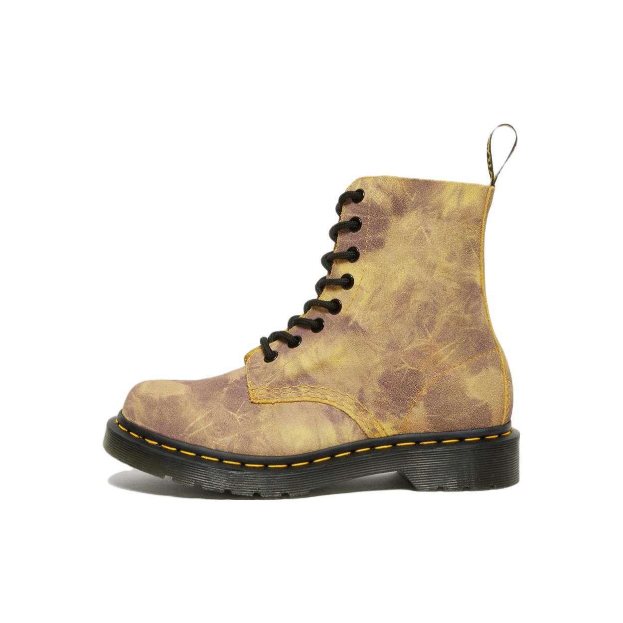 

Доктор. Martens 1460 Classic Tie-Dye Шнуровка Короткие Ботинки Женские ботинки Желтый 27962745 36