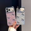 Herzschale Katzenohren Hülle mit Schleife für iPhone 17 Pro Max/15 Pro