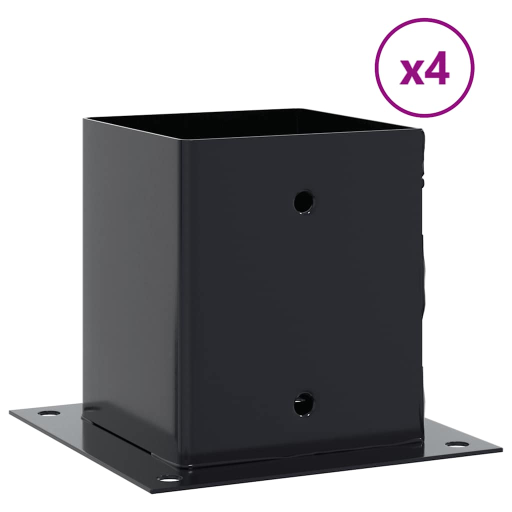 Square Post Base 4 pcs 121
