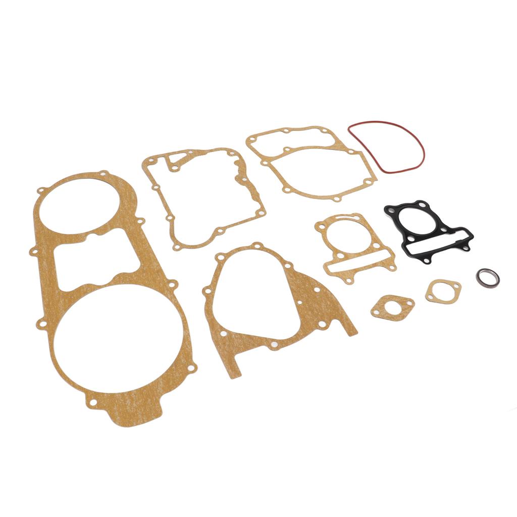 10 Pieces Motorcycle Engine Gasket Set for GY6 150 GY6 125 Cylinder 157QMJ 1P57QMJ Scooter Moped