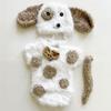 Handmade Crochet Puppy-Shaped Baby Photo Outfit