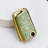 Tpu Car Key Case Cover For Vw Volkswagen Golf 7 Mk7 Tiguan Mk2 For Seat Ateca Leon Fr 2 Ibiza For Skoda Octavia A7 Shell Fob