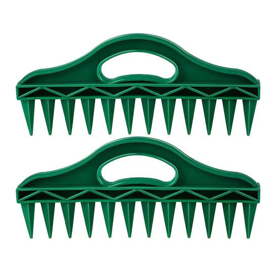 Professioneller Gartenspaten Multifunktionales Pflanzwerkzeug mit Samenabstand Tiefenmessfunktion Bodenspaten Gartensämaschine Werkzeug