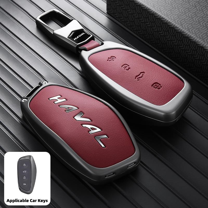 Great Wall Haval H6 Key Cover M6 Plus Big Dog F7X 3Rd Gen H2S National Trend Edition H9 Chitu H7 F5 Key Shell Keybag Accessories