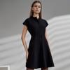 G2000 Women's Elegant Short-Sleeve A-Line Dress