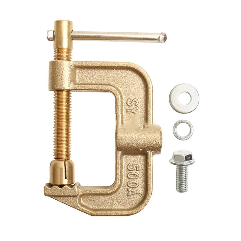 

500A Copper Ground Clamp G Shaped Suitable for Argon Gas Shielded Welding and Submerged Welding in Automotive and Shipyard Use China Mainland