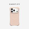 CASETIFY Pevný vlnitý MagSafe kryt na telefon pro Apple iPhone 16/17 Pro/Max