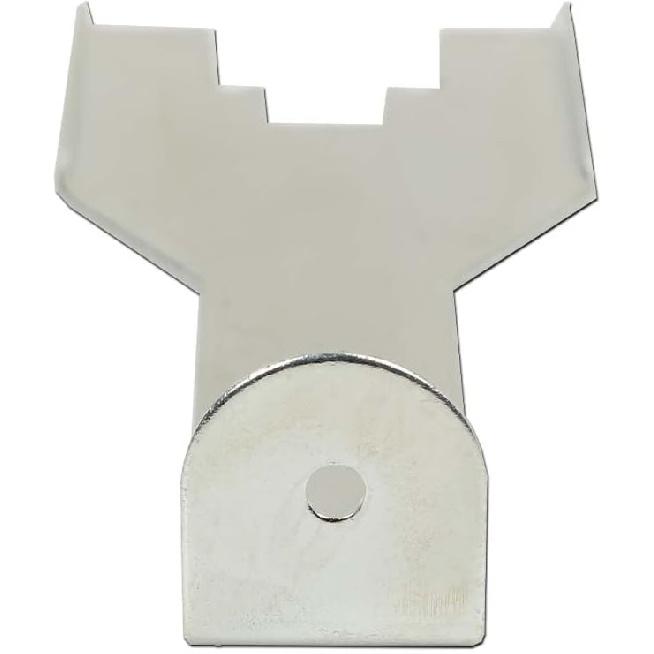 PIT66 Window Crank Remover Compatible with Chevy GM Buick, Polished Inside Door Handle Window Vent Crank Retaining Retainer Clip Removal Tool