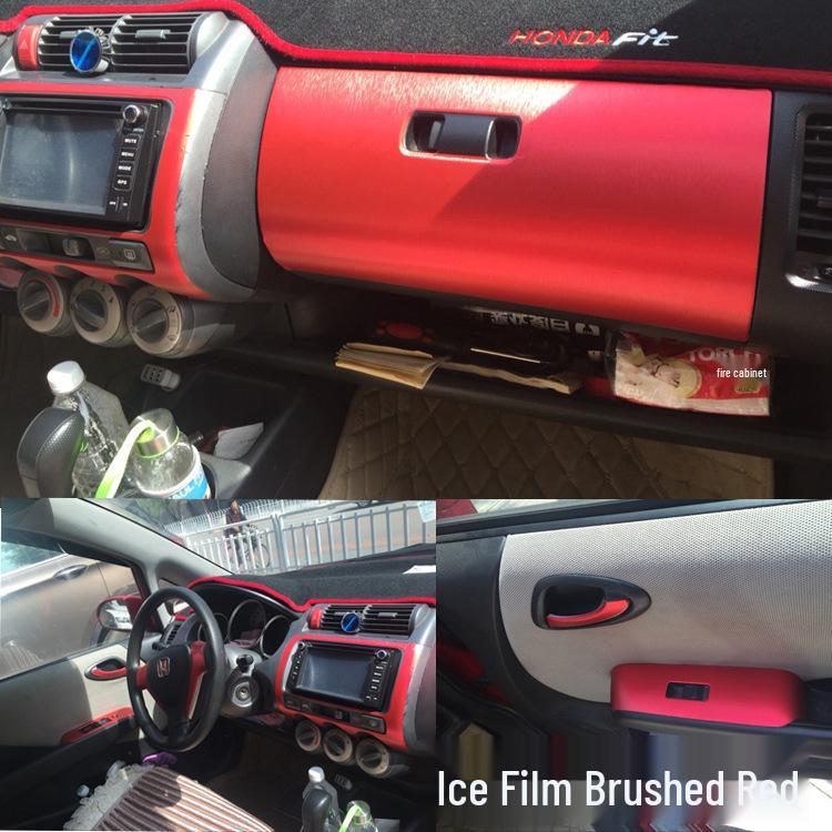 Carbon Fiber Interior Film for 2004-2007 Fit/City Center Console Modification