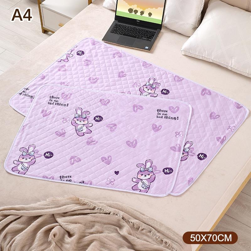 50*70Cm/70*90Cm Waterproof Mattress Urine Mat Adult Women Menstrual Pad Bed Sheet Protector Elder Disabled Baby Urine Mat