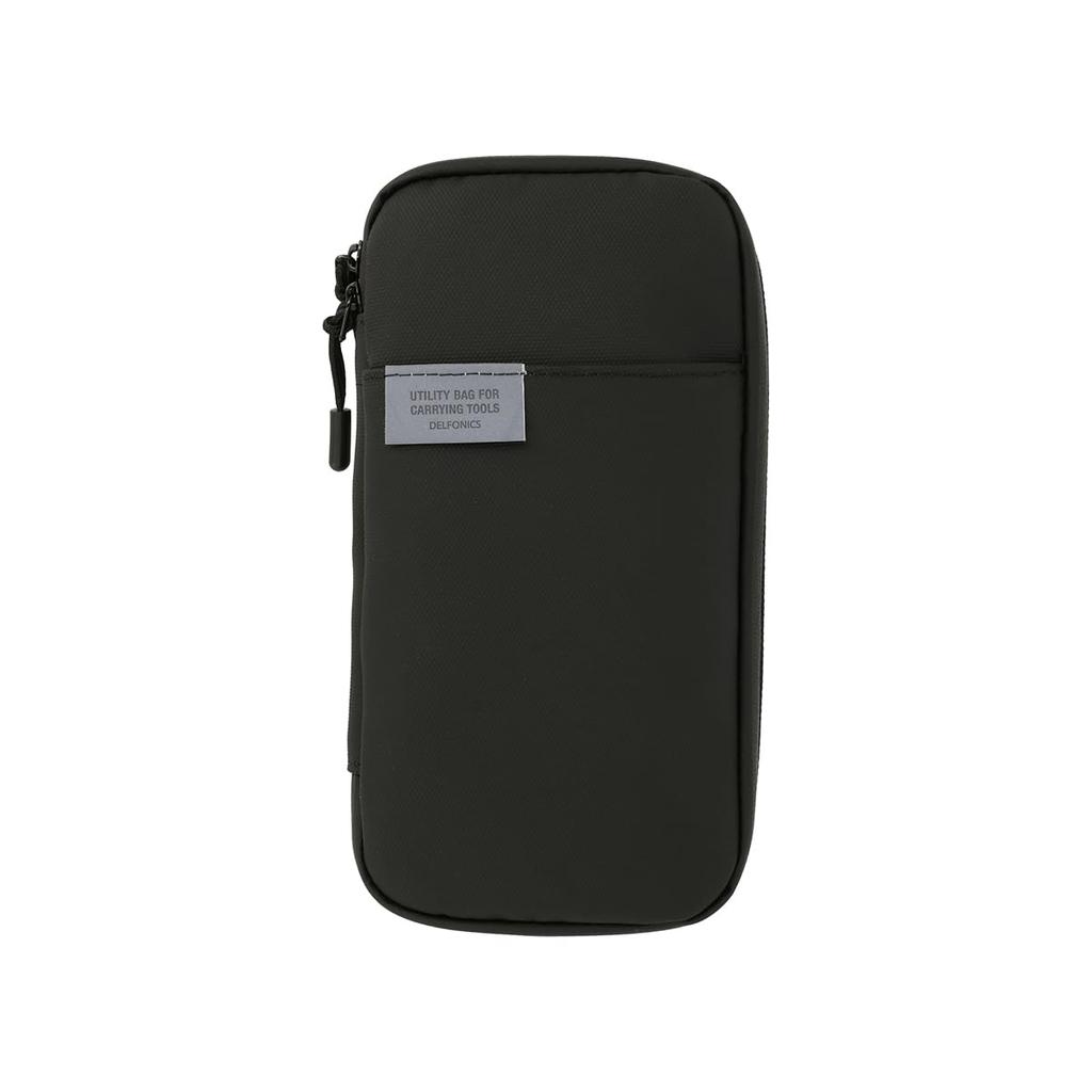 Delfonics Water-Repellent Inner Carrying Box Pen Case, Medium (Black)