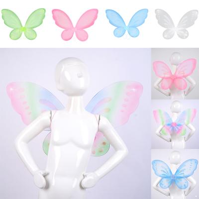 Dívčí třpytivá víla Angel Sheer Wings pro fotografování dětí Maškarní kostým Halloween vánoční party cosplay