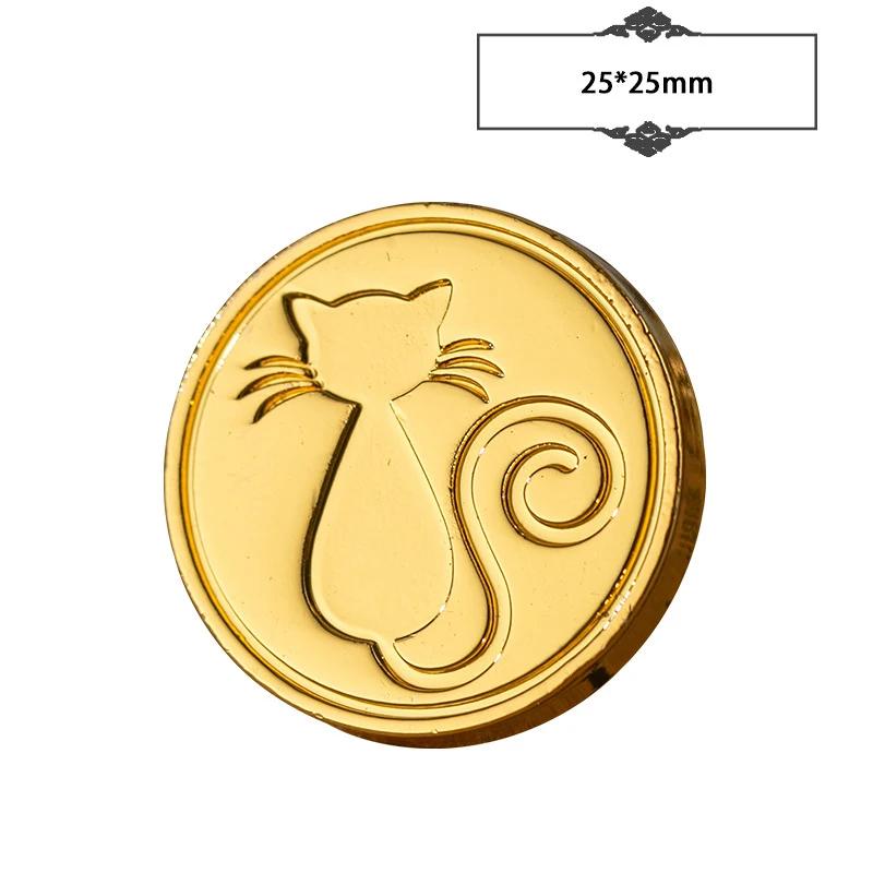 Christmas Wax Seal Stamps Sealing Wax Vintage Sello Candy Retro Envelopes Sealing Stamp Head Wedding Invitations Cards ZT0109