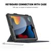 IP68 Waterproof Case Cover for Apple iPad 7 8 9 10.2" with Screen Protector Pencil Holder Water Resistant Kickstand Case w/Strap