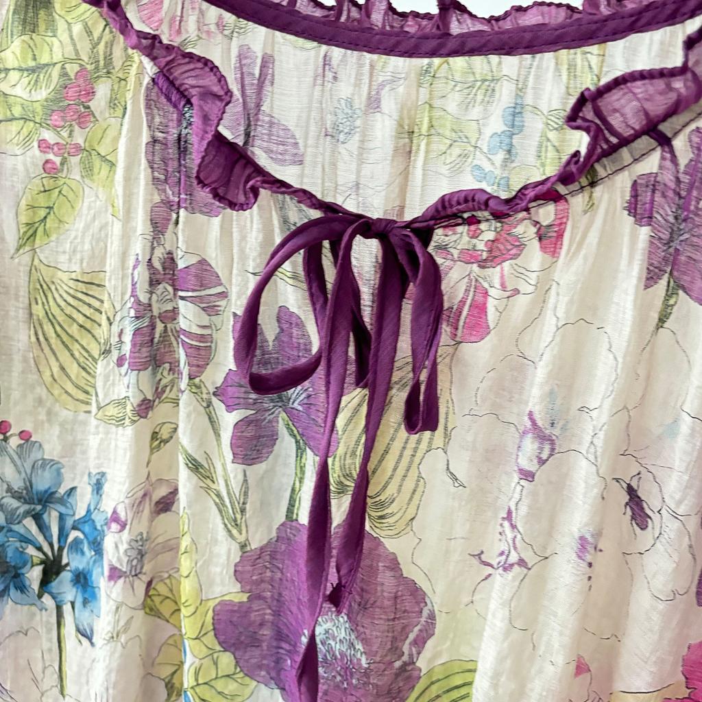 DIMANAF 2025 New Summer Women Linen T-Shirt Flower Short Sleeve Basic Fashion O-Neck Tops Tees Loose Tees