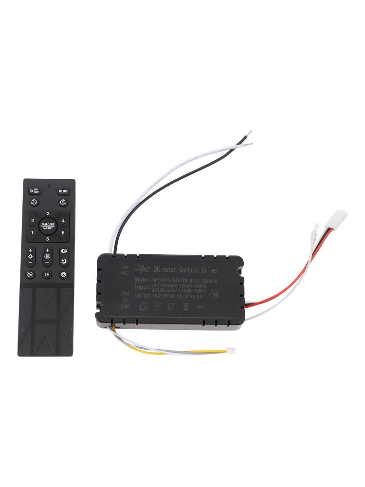 6 Speed Settings Ceiling Fan Remote Wireless Dimming Controller