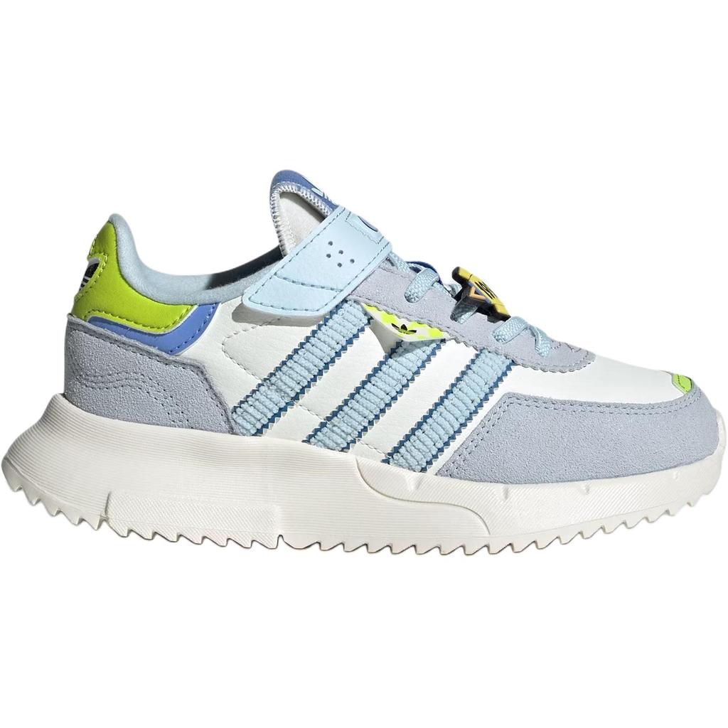 adidas Disney X Originals Retropy F2 CF EL C Toy Story Comfort Classico Scarpe Casual Basse Scarpa da Ginnastica per Bambini Bianco Blu JS2472