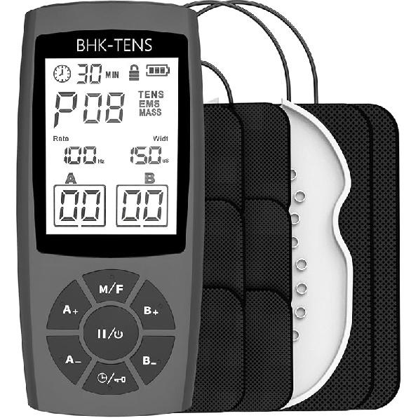 TENS Unit Muscle Stimulator for Pain Relief Therapy, 22 Modes EMS TENS Machine, Electronic Muscle Relaxer for Shoulder Pain Relief, Back Pain,