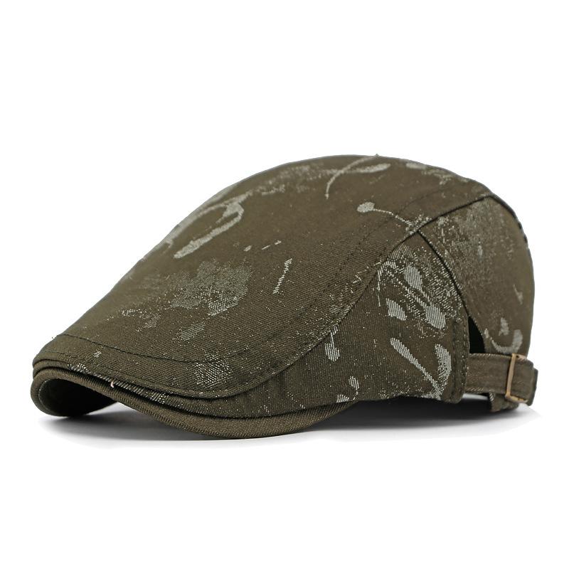 Men's Beret Cotton Cap Women