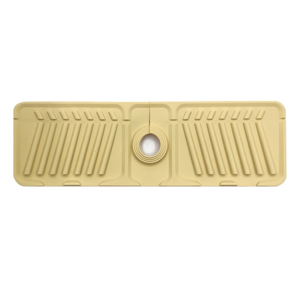 Heightened Slope Faucet Drain Pad Silicone Pool Soap Pad New Sink Splash Mat Bathroom