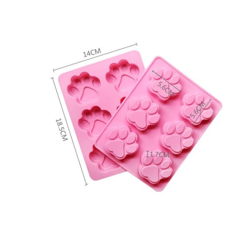 LeafIn Paw-Shaped Silicone Mold for Cat Claws, Dog Claws, and Bears, Perfect for Clay Crafts, Handmade Clay, and Soft Molds (XG006)