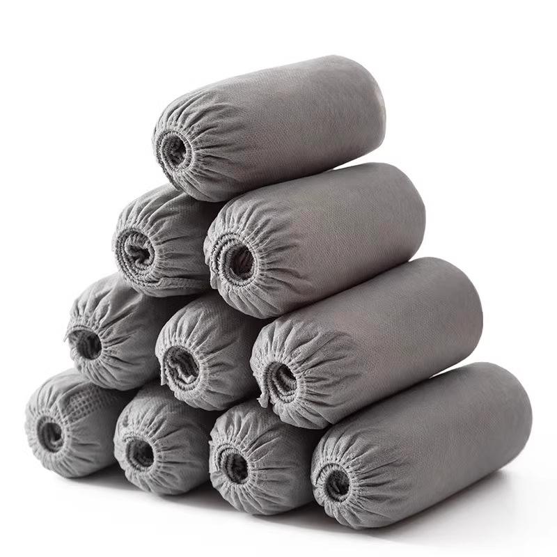 Disposable Non-Slip Indoor Overshoes for Adults and Children - Thickened, Anti-Static, Wear-Resistant, Non-Woven Foot Covers for Guests
