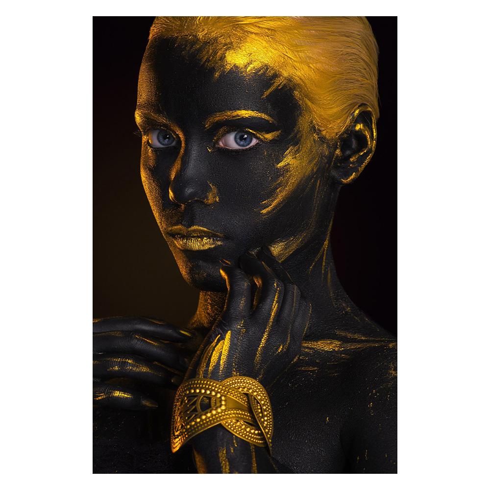 Африканская женщина настенная живопись искусство постеры и принты черная женщина холст — фото 5