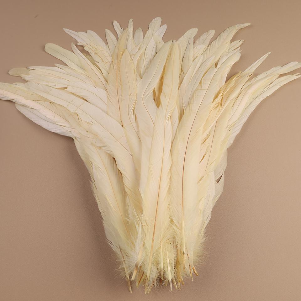 Rooster Feathers 35-40cm 40-45cm Handicraft Crafts DIY Natural Feather Handwork Party Plume Carnival Decoration