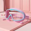 1pc Children's Swimming Goggles, Large Frame Waterproof Anti-fog Swimming Glasses, Fit For Boys And Girls Aged 3-14