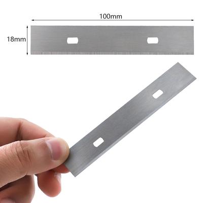10 Stücke Schaber Klingen Ersatz Für Wand Glas Boden Tapete Schaber 100*18Mm