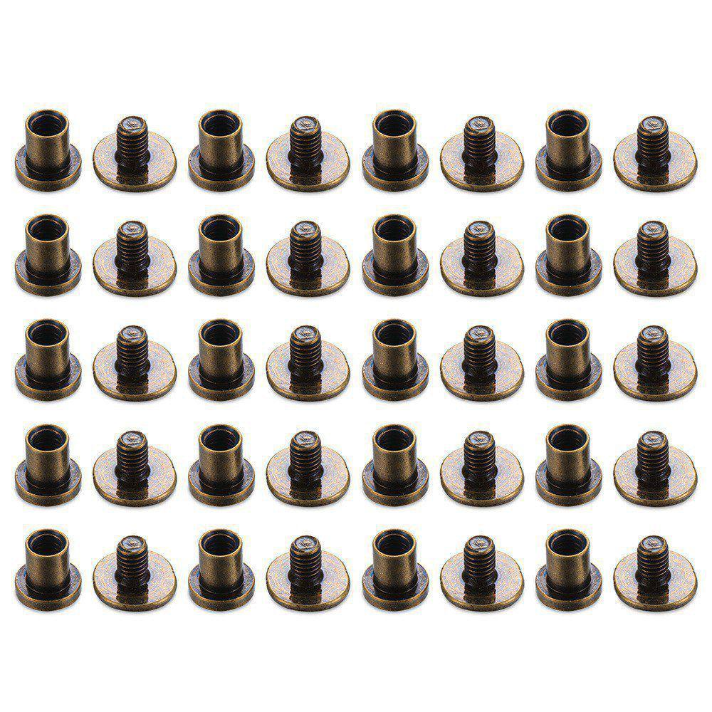

10sets Hats DIY Crafts Leather Craft decoration nail Scrapbooking Nail Rivets Cloth Button Brass screw