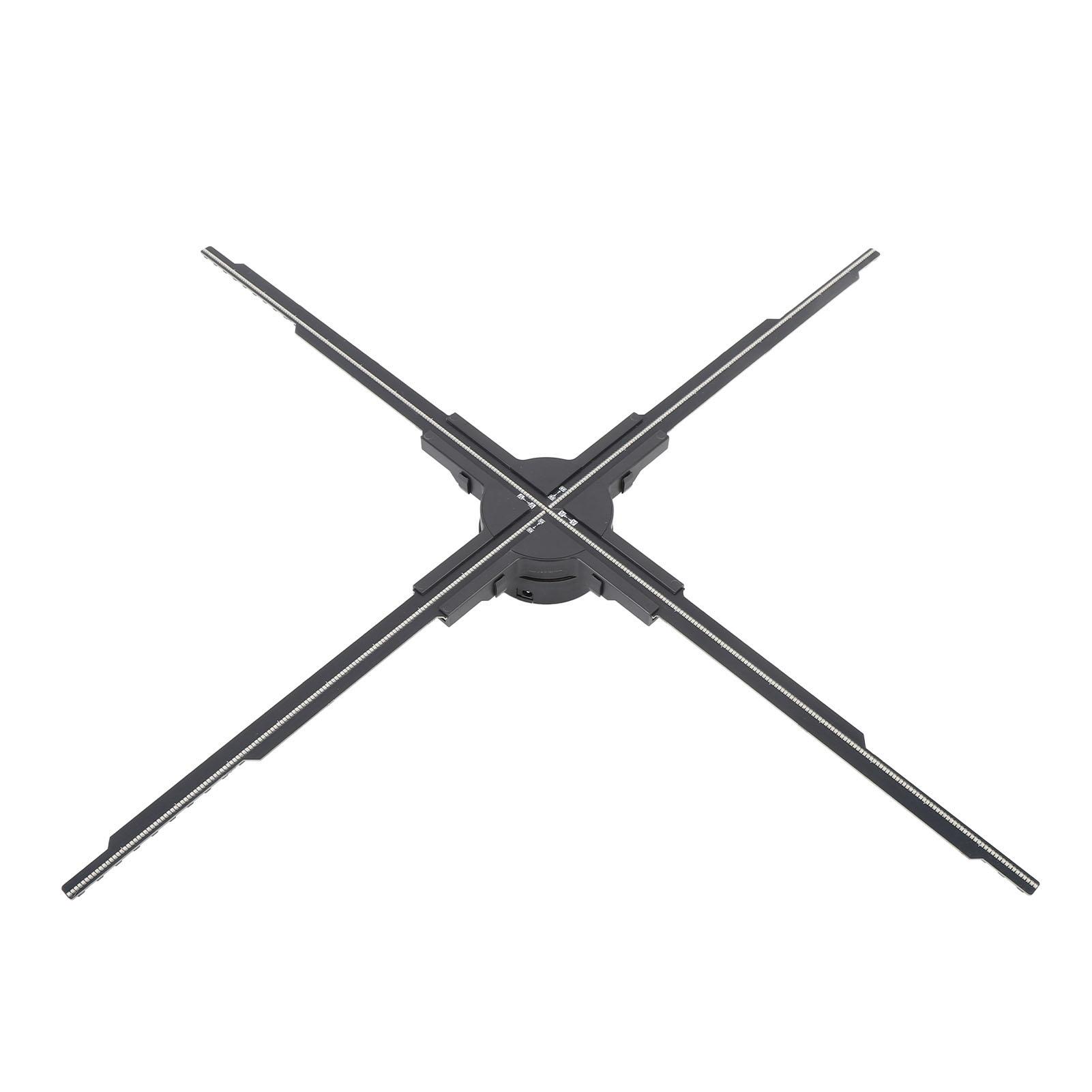 

65 см 3D голографический вентилятор-проектор WiFi APP управление разрешение 2500x640 640 светодиодных чипов голограмма