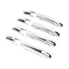 8Pcs Chrome Car Door Handle Frame Panel Cover Trim For Honda City 2008-2013