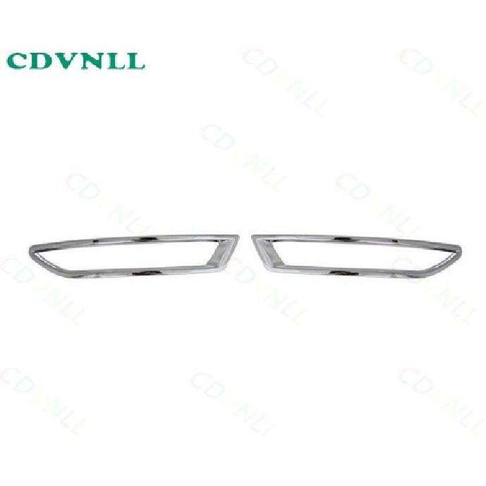 For Volkswagen Jetta 2012-2014 Chrome Silver Rear Fog Light Decor Frame Trim 2X