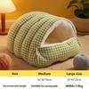 Cama Aconchegante Isolada Para Animais de Estimação Com Capa Removível Para Uso no Inverno Adequada Para Gatos e Cães Pequenos