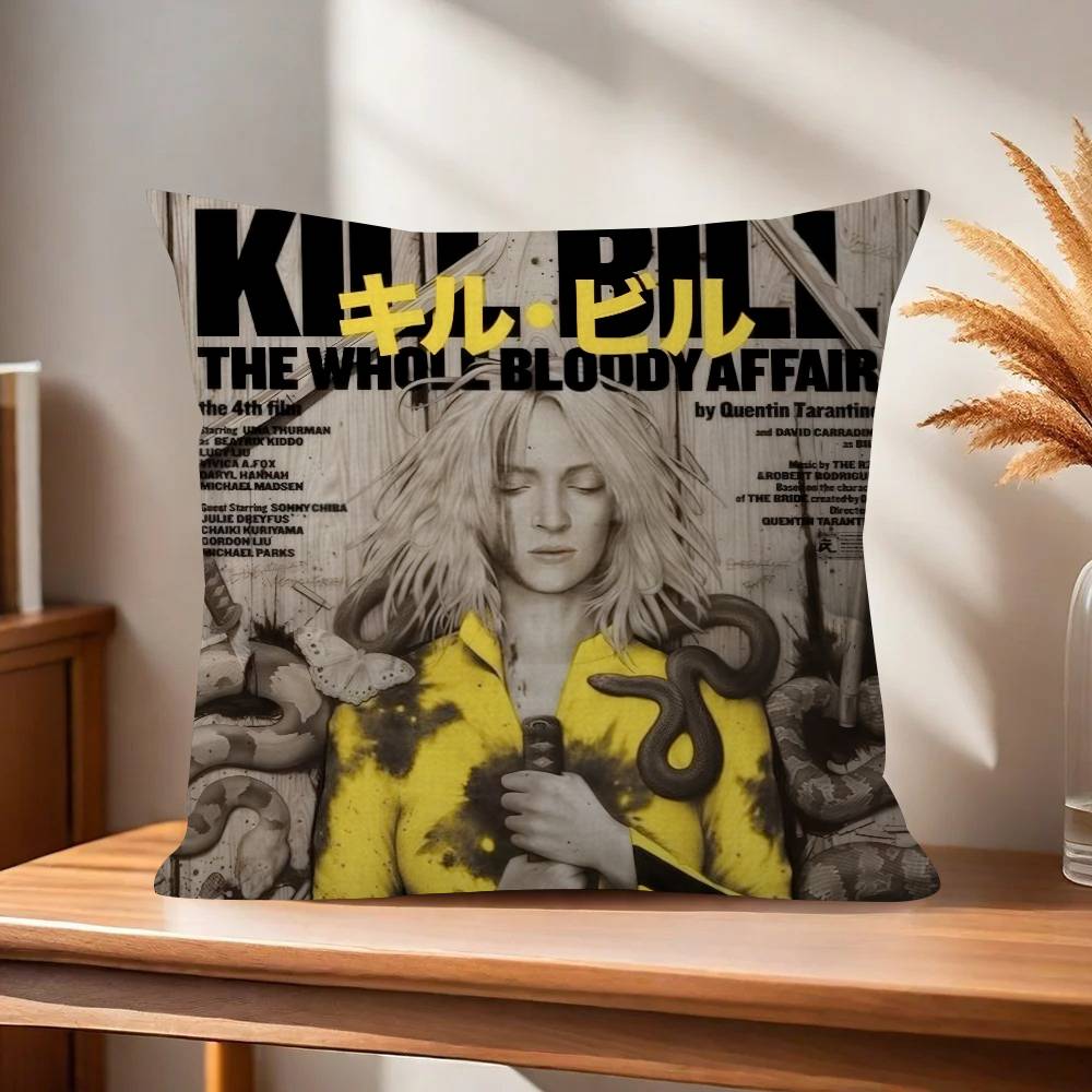 Classic Movie KKill Bill Personalized picture text home decorative pillows Household Gifts xcm