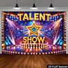 2D Talent Show Stage Backdrop for Performance, Contest or Live Show Photoshoot