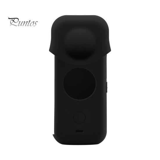 

Пылезащитный мягкий силиконовый защитный чехол для камеры Insta 360 One X2 чёрный