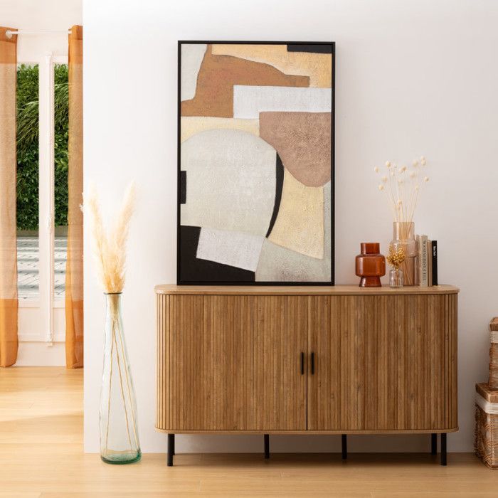 Toile peinte encadrée "Hilda" Atmosphera