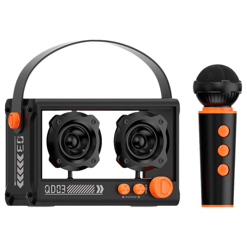 Bach Johann QD03 All-in-One Bluetooth KTV Microphone & Speaker CN plug (adapter included)