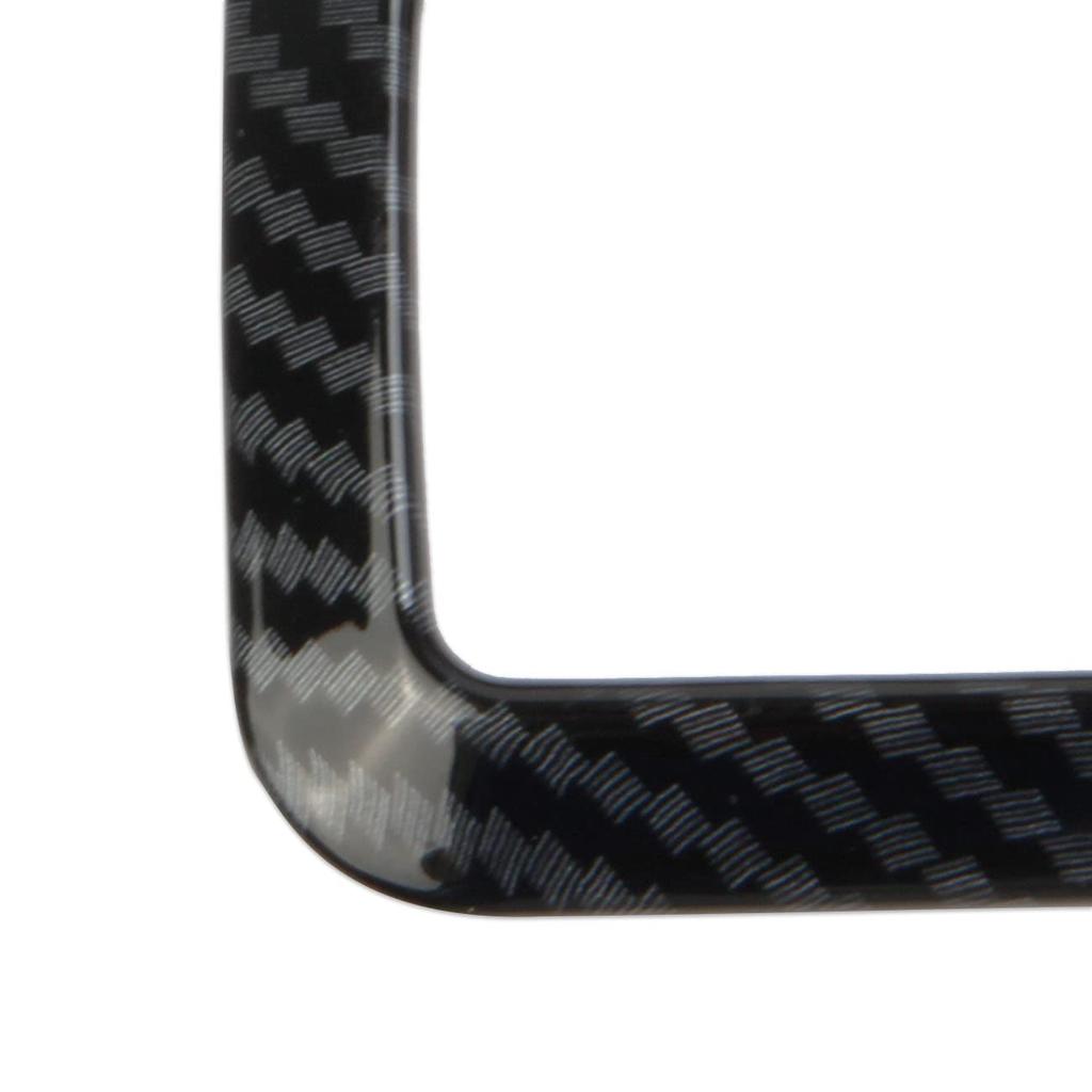 Side Console Headlight Switch Panel Cover Trim Accessories for Ford Maverick/Mustang/Mustang Mach-E/Bronco Sport/Escape(Carbon Fiber Style)